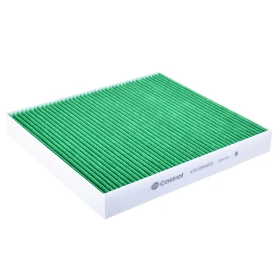 Kuva Castrol filters CC0003 Raitisilmasuodatin Hiukkassuodatin, Antibakteerisella vaikutuksella 254mm 235mm 32mm VOLKSWAGEN: Passat B8 Variant, Golf 7