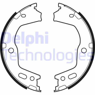 Kuva DELPHI LS2154 Käsijarrukengät
