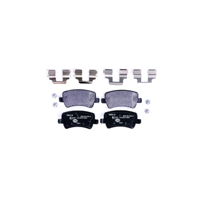 Kuva HELLA 8DB 355 025 411 Jarrupalat Ei kulumisenilmaisimelle Jarrusatulan ruuveilla Tarvikkeilla VOLVO: V70 3, V60 I, XC70 II Farmari, FORD: S Max Mk1