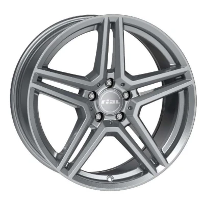 Kuva Rial M10 Metal Grey 7.5x18 5/108 ET50.5 B63.4