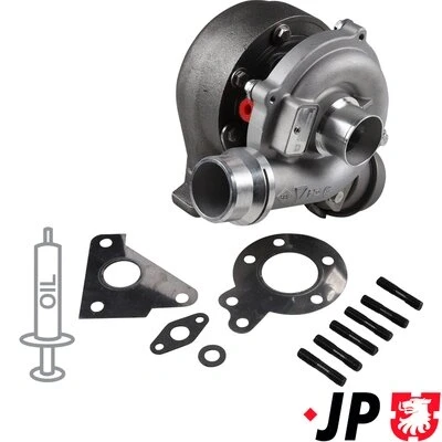 Kuva JP GROUP 4317400400 Turboahdin Pakokaasuahdin sis. tiivistesarjan RENAULT: MEGANE 2 Kombi