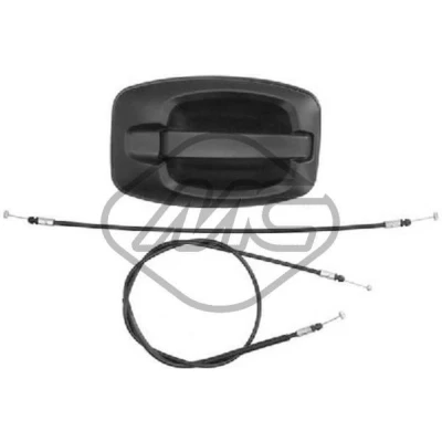 Kuva Oven kahva, Molemminpuolin CITROËN, DACIA, FIAT, FORD, IVECO, PEUGEOT, RENAULT, VW OE 1616303080, 5801577667, 7 3530 7399