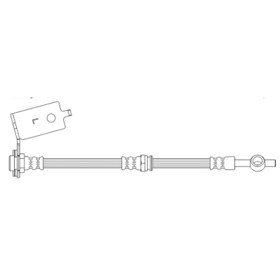 Kuva BOSCH 1 987 476 367 Jarruletku 472mm 10,2mm HYUNDAI: Santa Fe I
