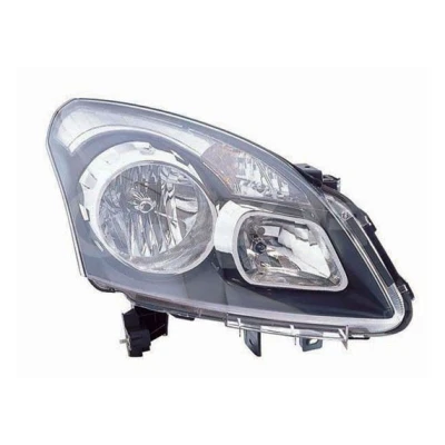 Kuva ABAKUS 551 1171RMLDEM2 Ajovaloumpio Oikea H7/H7, PY21W, W5W Musta Lasinkirkas Valokorkeussäätimen moottorilla PX26d, BAU15s RENAULT: Koleos I