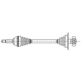 Kuva METELLI 17 0649 Vetoakseli 555 83