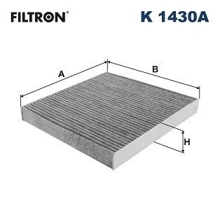 Kuva FILTRON K 1430A Raitisilmasuodatin Aktiivihiilisuodatin 255 251 30 KIA: Stinger Hatchback