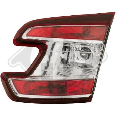 Kuva DIEDERICHS Priority Parts 4465692 Takavalot Oikea Sisä osa polttimoilla Lampun kannalla RENAULT: MEGANE 3 Grandtour