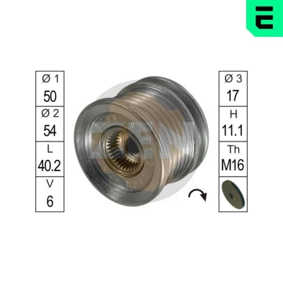 Kuva ERA ZN5395 Laturin Vapaakytkin MERCEDES BENZ: C sarja T modell