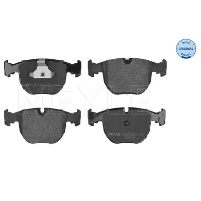 Kuva MEYLE 025 214 8619 Jarrupalat ORIGINAL Quality Etuakseli Kulumisenilmaisemelle, Ilman kulumisenilmaisinta Huudonvaimennuspellillä BMW: X3, 5 Touring