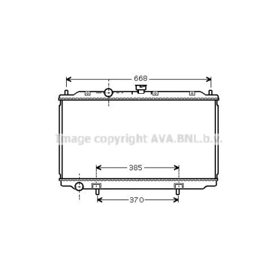 Kuva PRASCO CTA5048D Ilmastoinnin Lauhdutin Vedenerottimella 11,6 8,3 Alumiini 560 R 134a OPEL: Mokka / X