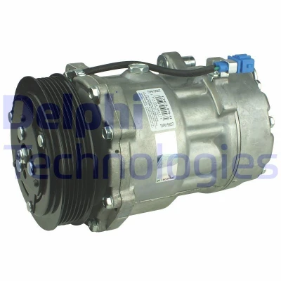 Kuva DELPHI TSP0159237 Ilmastoinnin Kompressori Sanden SD7V16 PAG 46 kompressoriöljyllä VOLKSWAGEN: Transporter 4 Bus, 4, LT 28 35 II Bussi
