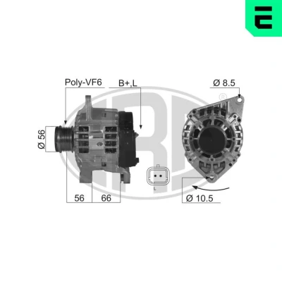 Kuva Laturi renault, volvo OE 77 00 430 182, 01 499 972, 11 134 722