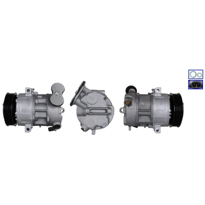 Kuva LUCAS ACP01269 Ilmastoinnin Kompressori PAG 46 YF R 134a, 1234yf Tiivisteillä