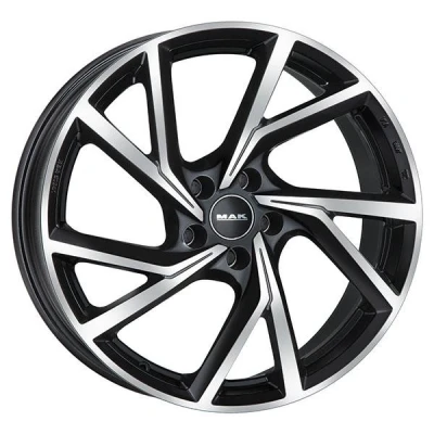 Kuva MAK Kassel Black Machined Face 8/19 5/108 ET42 B72