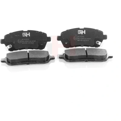 Kuva Jarrupalasarja, levyjarru, Etuakseli DAIHATSU MATERIA, SIRION, FORD FIESTA VI, Van MAZDA 2, SUBARU JUSTY IV, SUZUKI SWIFT V O