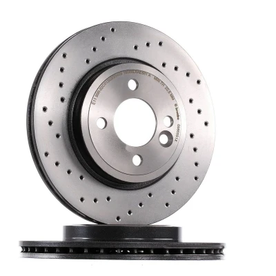 Kuva BREMBO XTRA LINE 09.8655.1X Jarrulevyt 276 22 4 rei&#039;itetty/tuuletettu sisältä pinnoitettu hiiliteräs MINI: Hatchback, Cabriolet