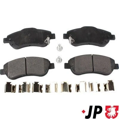 Kuva JP GROUP 3463600710 Jarrupalat Etuakseli akustisella kulumavaroittimella HONDA: CR V 3, 4