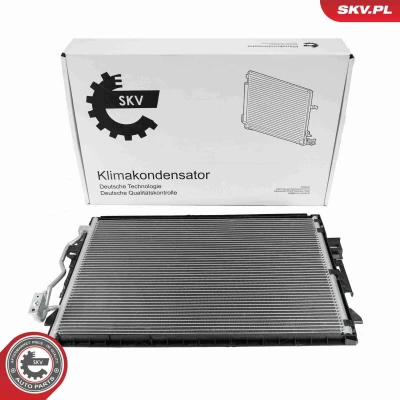 Kuva ESEN SKV 86SKV599 Ilmastoinnin Lauhdutin ilman vedenerotinta Alumiini 691mm