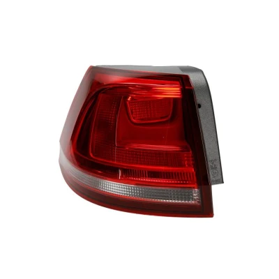 Kuva TYC 11 12822 01 2 Takavalot Vasen Punainen Ilman lampun kantaa VOLKSWAGEN: Golf 7 Variant