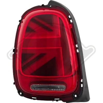 Kuva DIEDERICHS 1208891 Takavalot Vasen LED, P21W Ilman lampun kantaa