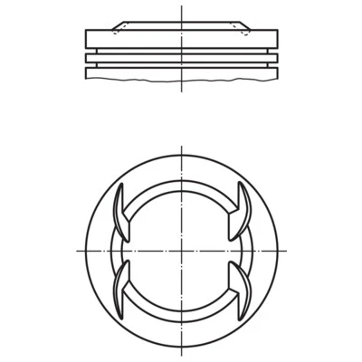 Kuva Mäntä MAHLE ORIGINAL 011 PI 00111 000