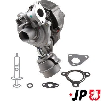 Kuva JP GROUP 3317400200 Turboahdin Pakokaasuahdin sis. tiivistesarjan
