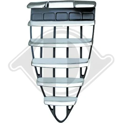 Kuva DIEDERICHS Priority Parts 3041040 Etusäleikkö Kromi