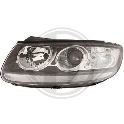 Kuva DIEDERICHS 6871181 Ajovaloumpio Vasen H7/H7 HYUNDAI: Santa Fe I
