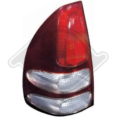 Kuva DIEDERICHS 6673891 Takavalot Vasen W16W, WY21W, W21/5W TOYOTA: Land Cruiser Prado 120