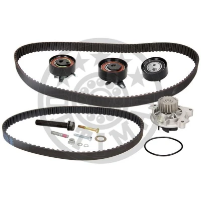 Kuva OPTIMAL SK 1526AQ1 Vesipumppu + Jakohihnasarja Asennusmateriaalilla 122 VOLKSWAGEN: Transporter 4 Bus, 4, LT 28 46 2 Kasten