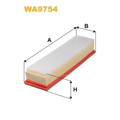 Kuva Ilmansuodatin WIX FILTERS WA9754