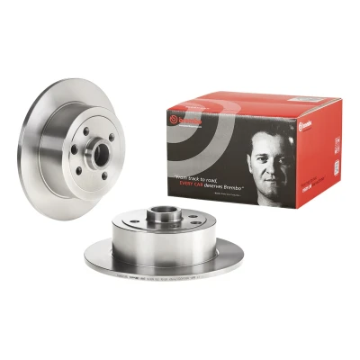 Kuva BREMBO 08.5309.10 Jarrulevyt 261 10 4 täysi OPEL: Kadett E Sedan, Vectra A Calibra