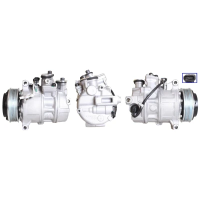 Kuva DRI 700510992 Ilmastoinnin Kompressori PAG 46 YF R134a, R1234yf Tiivisteillä MERCEDES BENZ: C sarja T modell, V