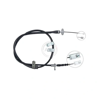 Kuva Vaijeri, käsijarru, Taakse, oikea NISSAN NAVARA, PICK UP OE 36530 2S410