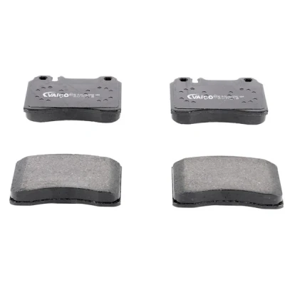 Kuva VAICO V30 8159 Jarrupalat Q+, original equipment manufacturer quality Etuakseli Kulumisenilmaisemelle, Ilman kulumisenilmaisinta