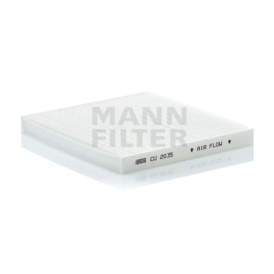 Kuva MANN FILTER CU 2035 Raitisilmasuodatin Hiukkassuodatin 198 220 20 TOYOTA: Corolla Verso, IX Station Wagon, Avensis II Sedan
