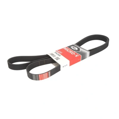 Kuva GATES 7PK2000 Moniurahihna 2000 7 Polyesteri, EPDM (eteenipropeeni dieeni kumi) FleetRunner Micro V TOYOTA: Avensis II Station Wagon, Corolla Verso
