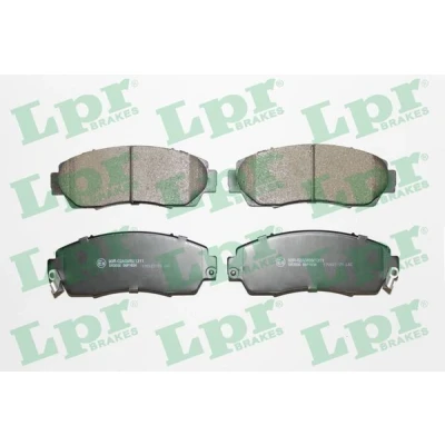 Kuva LPR 05P1634 Jarrupalat HONDA: CR V 3, 4