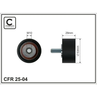 Kuva Ohjainrulla, hammashihna ALFA ROMEO, FIAT, LANCIA, OPEL, VAUXHALL OE 06 36 439, 55187100, 55190553