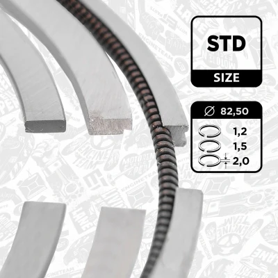 Kuva Männänrengassarja AUDI, SEAT, SKODA, VW OE 06D 198 151B, 151E, 06D198151B