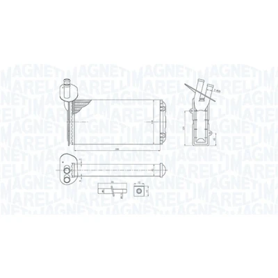 Kuva MAGNETI MARELLI 350218410000 Lämmityslaitteen Kenno VOLKSWAGEN: TRANSPORTER 4 Bus
