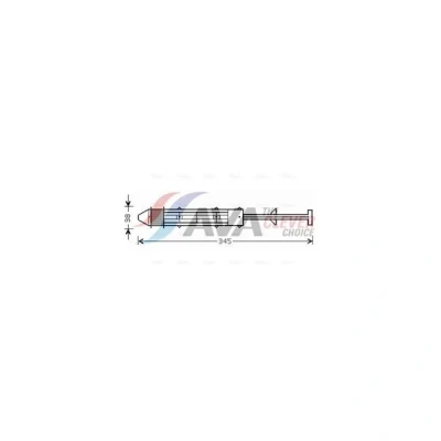 Kuva PRASCO SAD012 Ilmastoinnin Kuivain Muovi VOLKSWAGEN: Polo IV Hatchback