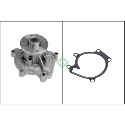 Kuva INA 538 0558 10 Vesipumppu Moniurahihnavedolle TOYOTA: Yaris II Hatchback, I Vios / Sedan