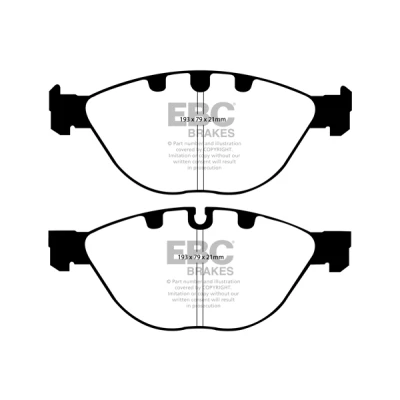 Kuva EBC Brakes DP41482R Jarrupalat Etuakseli BMW: 5 Sedan, Touring, 7