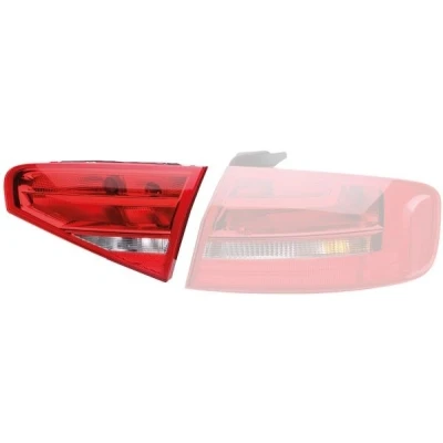 Kuva HELLA 2TZ 010 915 101 Takavalot Oikea Sisä osa P21W, W16W 12 valkoinen/punainen polttimoilla Lampun kannalla AUDI: A4 B8 Sedan