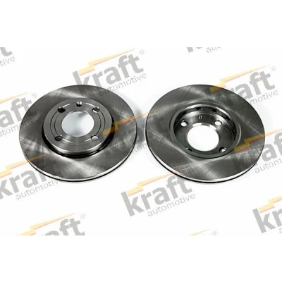 Kuva KRAFT 6040260 Jarrulevyt 239, 239,0 18,0 4 Tuuletettu VOLKSWAGEN: Lupo / 3L, Polo III Hatchback