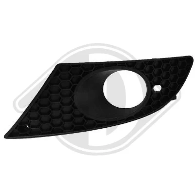 Kuva DIEDERICHS Priority Parts 7432249 Puskurin Ritilä reikä/reiät sumuvaloille Eteen, vasen SEAT: Leon II Hatchback