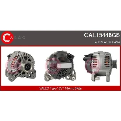 Kuva CASCO CAL10235AS Laturi 12V 150A NISSAN: Qashqai / Qashqai+2 I, Tiida Hatchback, MICRA 3, RENAULT: MEGANE 2 Stufenheck, GRAND SCENIC 2,