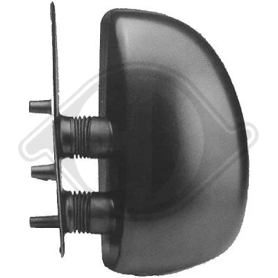 Kuva Taustapeili, Vasen Diederichs 3481225 citroën, fiat, peugeot OE 1325627080, 8149H8, 8149H9