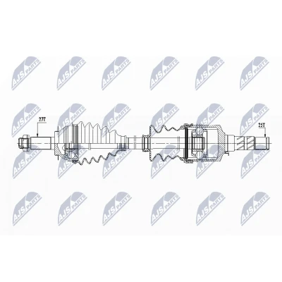 Kuva NTY NPW SB 019 Vetoakseli